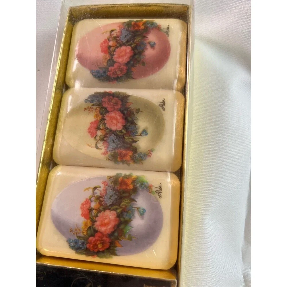 Vintage Aldas Forever Soap Decor 3 or 4 Bars Gift Box Set You Pick‎ NEW